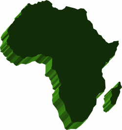 Africa | Free Stock Photo | Illustrated map of Africa | # 17522