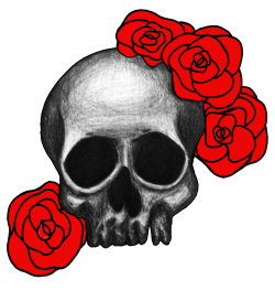 Skull Clipart rose - Free Clipart on Dumielauxepices.net