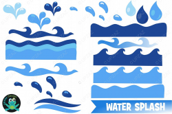 Water Waves Clipart
