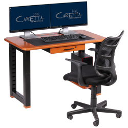 Loft Desk, Natural Cherry - Caretta Workspace
