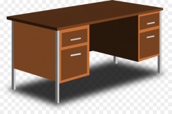 Wood Table clipart - Office, Table, transparent clip art