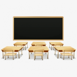 Bedroom Clipart Classroom - Tables And Chairs Classroom ...