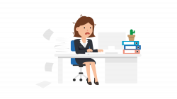 File:Corporate Woman Being Stressed at Work.svg - Wikimedia Commons
