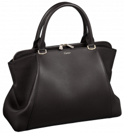 Black Handbag Cartier PNG Clip Art - Best WEB Clipart