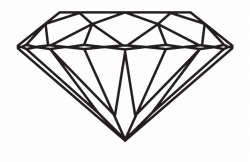 Diamond Free Png Image - Diamond Outline Transparent ...