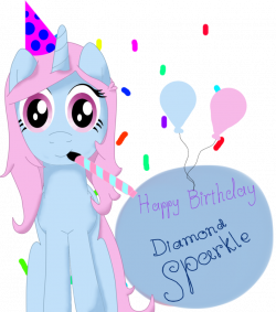 Happy birthday Diamond Sparkle by XYZDreadnought on DeviantArt
