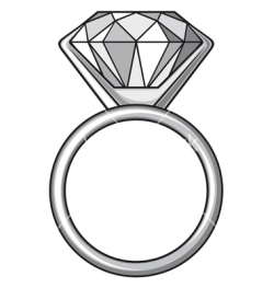 Diamond ring engagement ring clipart no background ...