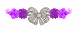 Diamond Purple Flower by writerfairy on DeviantArt