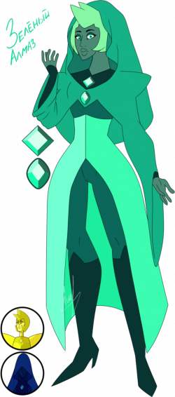 Steven Universe Fan fusion: Green Diamond by Pancake222 on DeviantArt