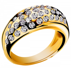 Gold ring with white diamonds | Jewelry & Diamonds | Pinterest ...