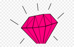 Diamond Clipart Pink - Pink Diamond Transparent Background ...