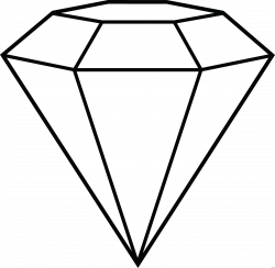 Diamond Line Drawing at GetDrawings.com | Free for personal use ...