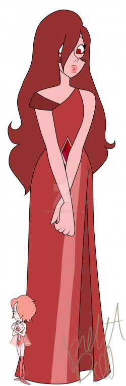 SU: Red Diamond and Red Pearl by 2-LettDodd on DeviantArt