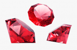 قثی Diamond Clipart , Png Download - Red Ruby Diamond ...