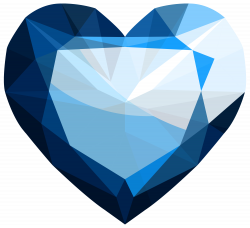 Sapphire Heart PNG Clipart - Best WEB Clipart