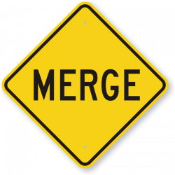 Merge Road Traffic Control Sign | Quick delivery | Low Prices, SKU ...