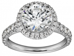 Silver Ring with Diamond PNG Clipart - Best WEB Clipart