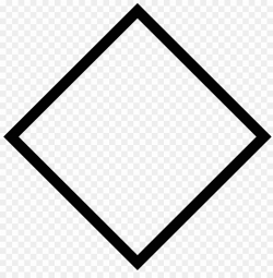 Square Diamond Shape PNG Geometric Shape Rhombus Clipart ...