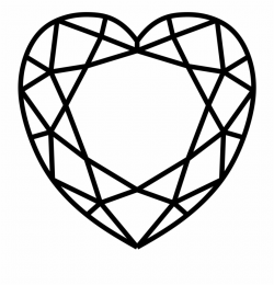 Diamond Heart Png - Diamond Top View Clipart Free PNG Images ...