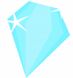 Clipart - Light blue diamond