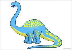 Giant apatosaurus dinosaur picture for display (SB11136 ...