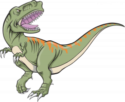Tyrannosaurus rex Stegosaurus Dinosaur Clip art - Painted cartoon ...