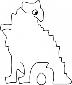 clipartist.net » Clip Art » dinosaur SVG