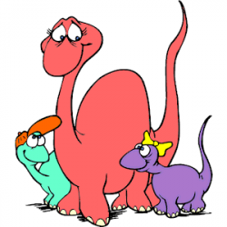 Dinosaur Family clipart, cliparts of Dinosaur Family free ...