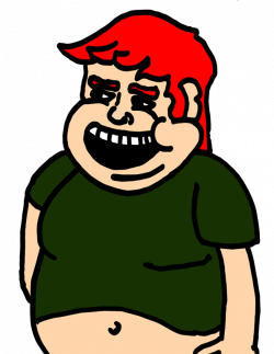 Daily Doodle–The Fat Kid - M.A. Brotherton