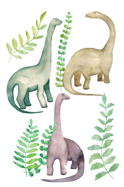 Dinosaur Clipart Watercolor Dinosaurs Clip Art Collection ...