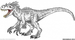Jurassic World: Indominus rex by Alien-Psychopath on DeviantArt