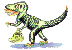 Dan Moynihan: T. Rex's Halloween Costume