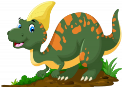 Parasaurolophus Tyrannosaurus Triceratops Reptile Dinosaur - Cartoon ...