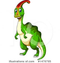 Parasaurolophus Clipart #1470705 - Illustration by Graphics RF