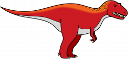 28+ Collection of Red Dinosaur Clipart | High quality, free cliparts ...