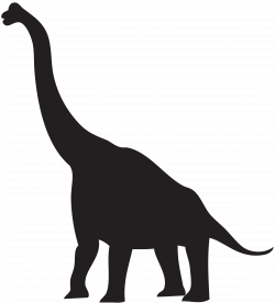Dinosaur Silhouette PNG Clip Art Image | Gallery Yopriceville ...
