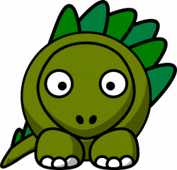 Stegosaurus Clip Art at Clker.com - vector clip art online, royalty ...