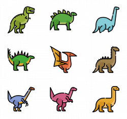 Dinosaur Icons - 710 free vector icons