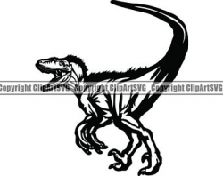 Velociraptor svg | Etsy