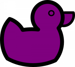 Purple Duck Clip Art at Clker.com - vector clip art online, royalty ...