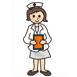 Nurse Clip Art | ... , nun, nurse, pliceman, stewardess ...