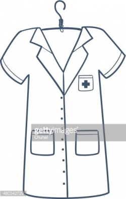 Nurse OR Doctor Uniform Isolated ON premium clipart ...