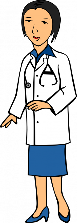 Clipart - Woman Doctor