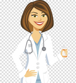 Cartoon Physician Female , doctors transparent background ...