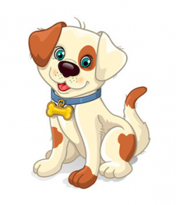 Tan Brown Cartoon Dog - Dog Clip Art Pictures