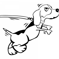 Free Black And White Dog Cartoon, Download Free Clip Art, Free Clip ...