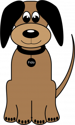 Clipart - Cartoon Dog Fido