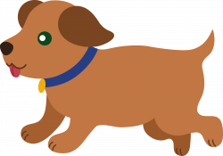 Modern Cartoon Dog Clipart
