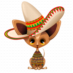 Chihuahua Puppy Dog Cartoon from Mexico by Bluedarkat | GraphicRiver
