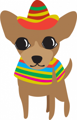 cincodemayo chihuahua dog - Sticker by angie nelson